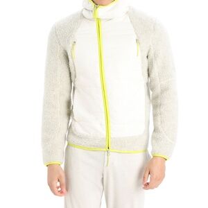 Icebreaker Men's RealFleece Merino High Pile 2-Way Zip Hood 800 Fleece MEDIUM